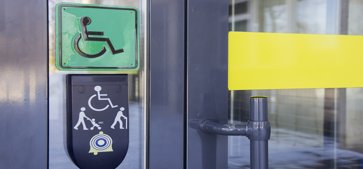 automatic handicap door opener in Hughson
