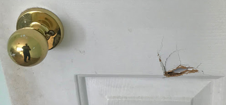 interior door hole repair Hughson